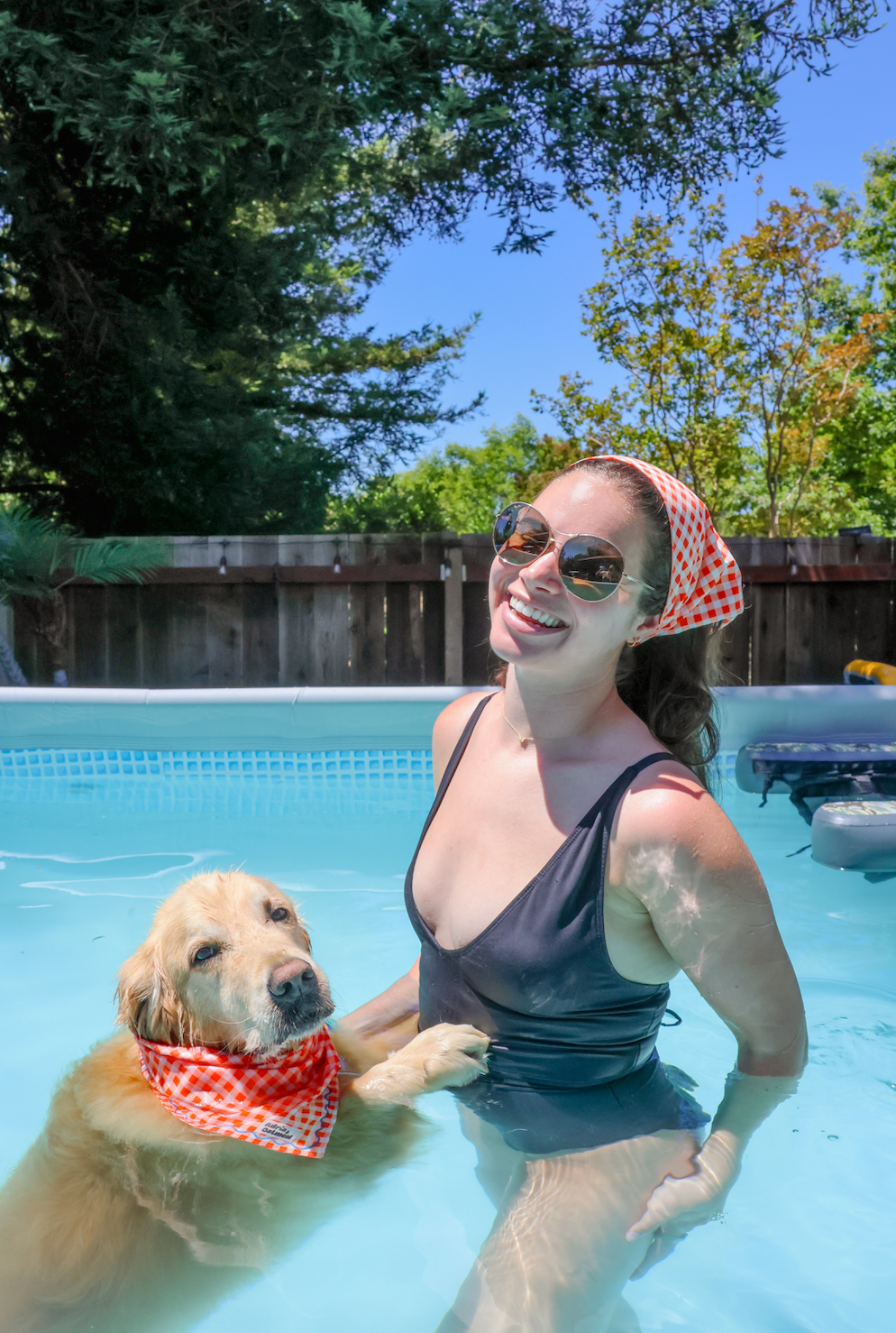 Adria and Oatmeal Bandana